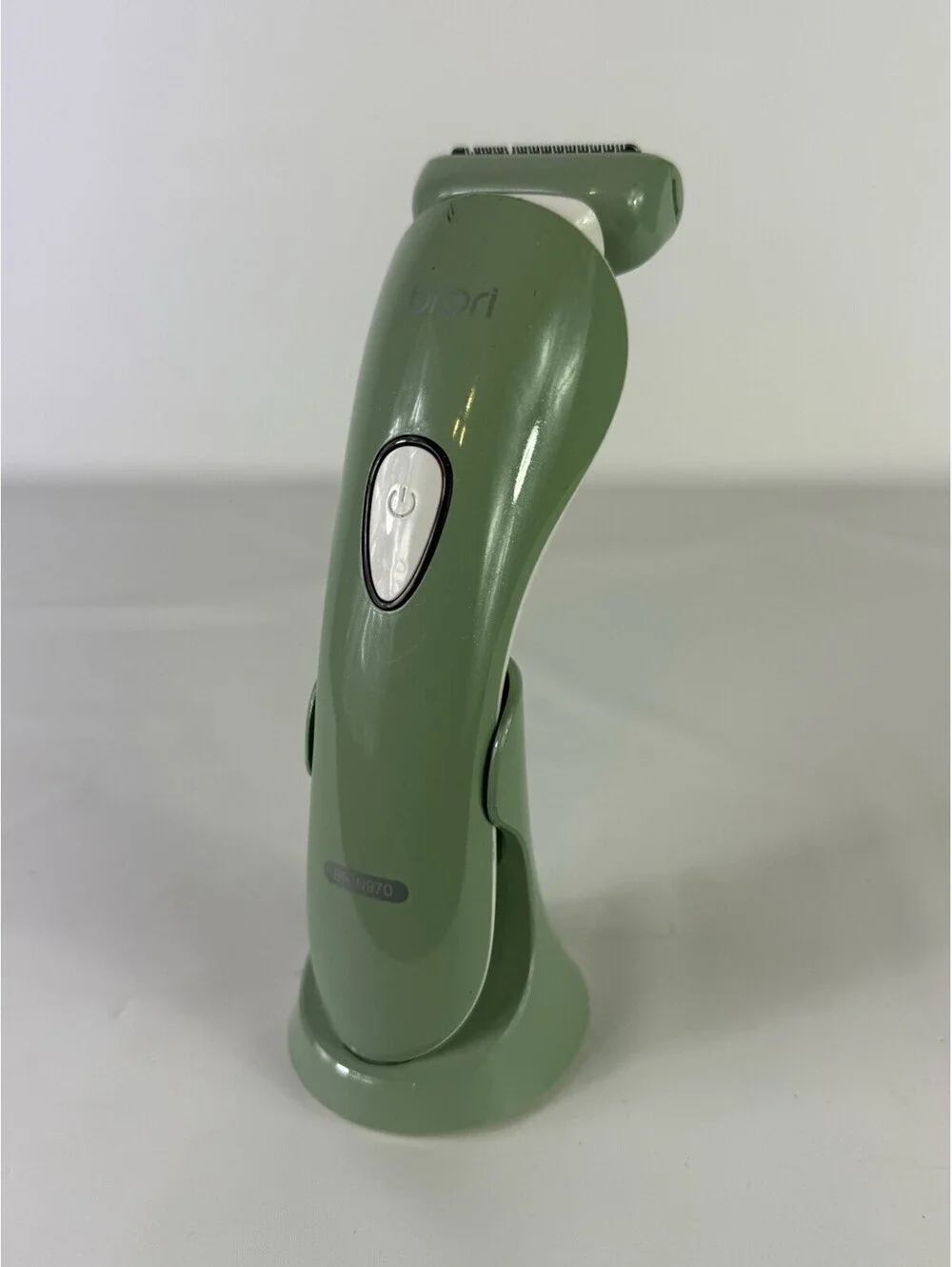BRORI PRO ~ BR-N970 ~ RAZOR ~ CLOSE & SMOOTH SHAVER FOR WOMEN ~ GREEN